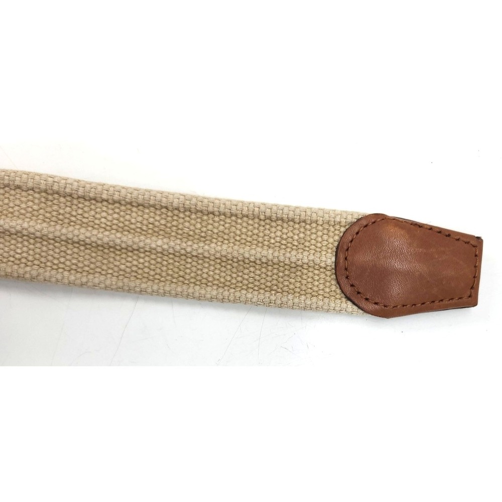 johnnie O Brentwood Washed Canvas D Ring Belt On the Go Beige Size XXL - Picture 12 of 12